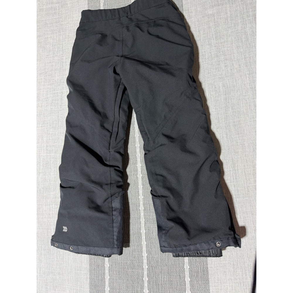 All In Motion Kids Black‎ Waterproof Snow Ski Pants Size S 6 6X